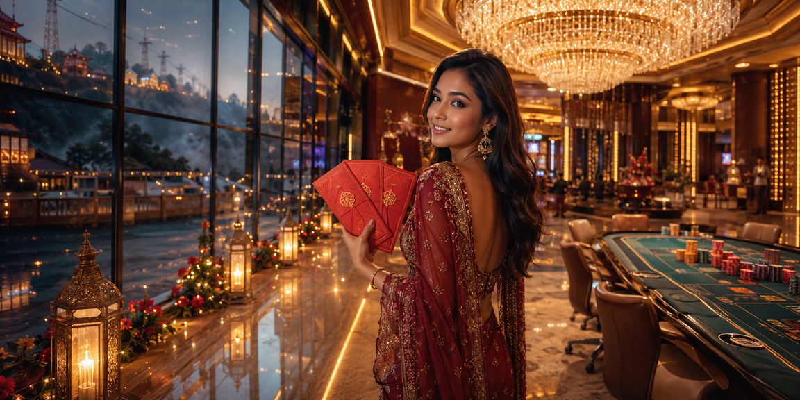 Sampul merah bonus Tahun Baru Cina di Genting Highlands sempena promosi poker henyai20